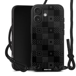 Carry Case Black Line Fabric black/matt black