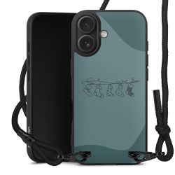 New Carry Case Black Line Stoff schwarz/mattschwarz