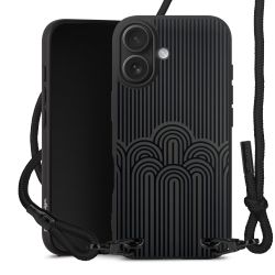 Carry Case Black Line Fabric black/matt black