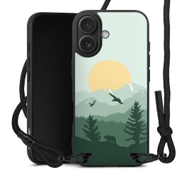 Carry Case Black Line Fabric black/matt black