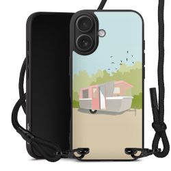 Carry Case Black Line Fabric black/matt black