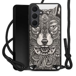 Carry Case Black Line Fabric black/matt black