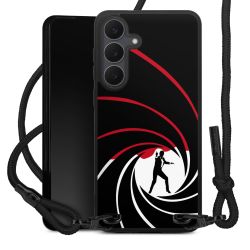 Carry Case Black Line Fabric black/matt black