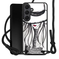 Carry Case Black Line Fabric black/matt black