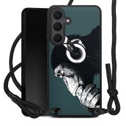 Carry Case Black Line Fabric black/matt black