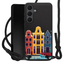 Carry Case Black Line Fabric black/matt black