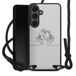 Carry Case Black Line Fabric black/matt black