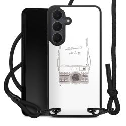 Carry Case Black Line Fabric black/matt black