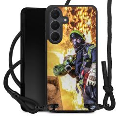 Carry Case Black Line Fabric black/matt black