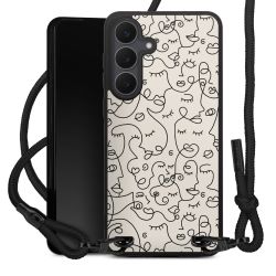 Carry Case Black Line Fabric black/matt black