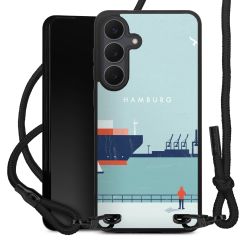 Carry Case Black Line Fabric black/matt black