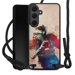 Carry Case Black Line Fabric black/matt black