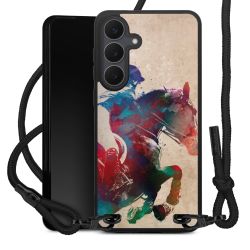 Carry Case Black Line Fabric black/matt black