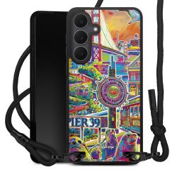 Carry Case Black Line Fabric black/matt black