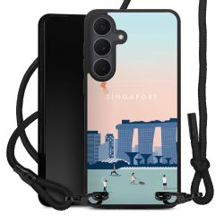 Carry Case Black Line Fabric black/matt black