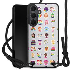 Carry Case Black Line Fabric black/matt black