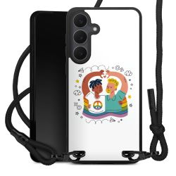 Carry Case Black Line Fabric black/matt black