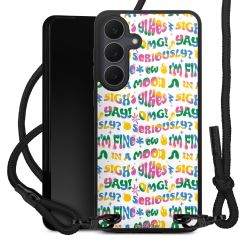 Carry Case Black Line Fabric black/matt black