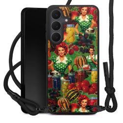 Carry Case Black Line Fabric black/matt black