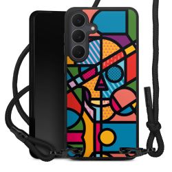 Carry Case Black Line Fabric black/matt black