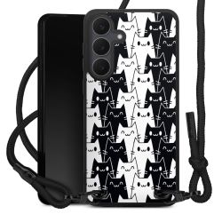 Carry Case Black Line Fabric black/matt black