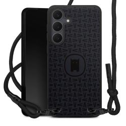 Carry Case Black Line Fabric black/matt black