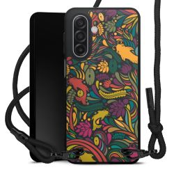 Carry Case Black Line Fabric black/matt black