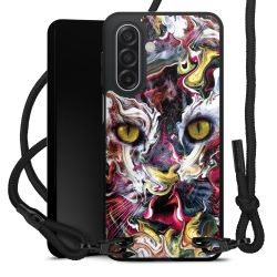 Carry Case Black Line Fabric black/matt black