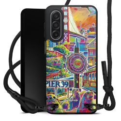 Carry Case Black Line Fabric black/matt black