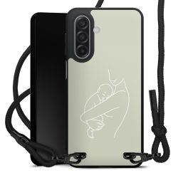 Carry Case Black Line Fabric black/matt black