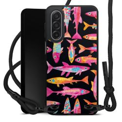 Carry Case Black Line Fabric black/matt black