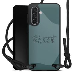 Carry Case Black Line Fabric black/matt black