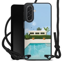 Carry Case Black Line Fabric black/matt black