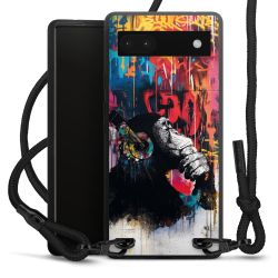 Carry Case Black Line Fabric black/matt black