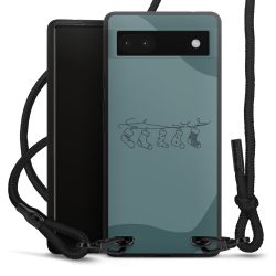 Carry Case Black Line Fabric black/matt black