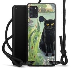 Carry Case Black Line Fabric black/matt black