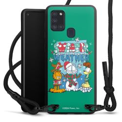 Carry Case Black Line Fabric black/matt black