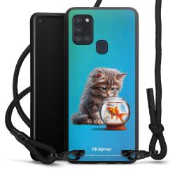 Carry Case Black Line Fabric black/matt black