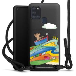 Carry Case Black Line Fabric black/matt black