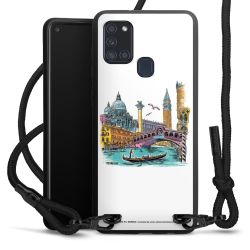 Carry Case Black Line Fabric black/matt black