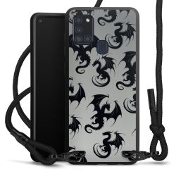 Carry Case Black Line Fabric black/matt black