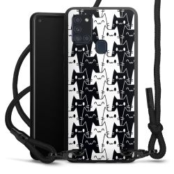 Carry Case Black Line Fabric black/matt black