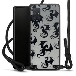 Carry Case Black Line Fabric black/matt black