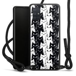 Carry Case Black Line Fabric black/matt black