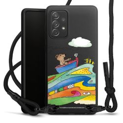 Carry Case Black Line Fabric black/matt black