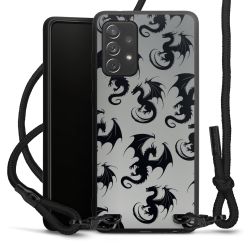 Carry Case Black Line Fabric black/matt black