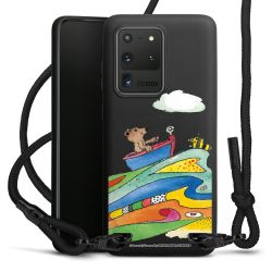 Carry Case Black Line Fabric black/matt black