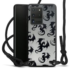 Carry Case Black Line Fabric black/matt black