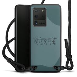 Carry Case Black Line Fabric black/matt black