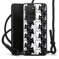 Carry Case Black Line Fabric black/matt black